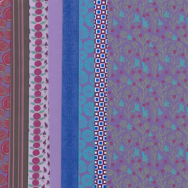 Set de materiale hainute pentru papusi Couture Purple, Dress Your Doll KDGPN-0164675