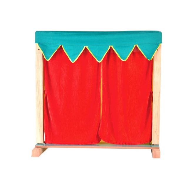 Teatru papusi pentru hand-puppets si magazin de jucarie, 3 ani+, Fiesta KDGT-2359