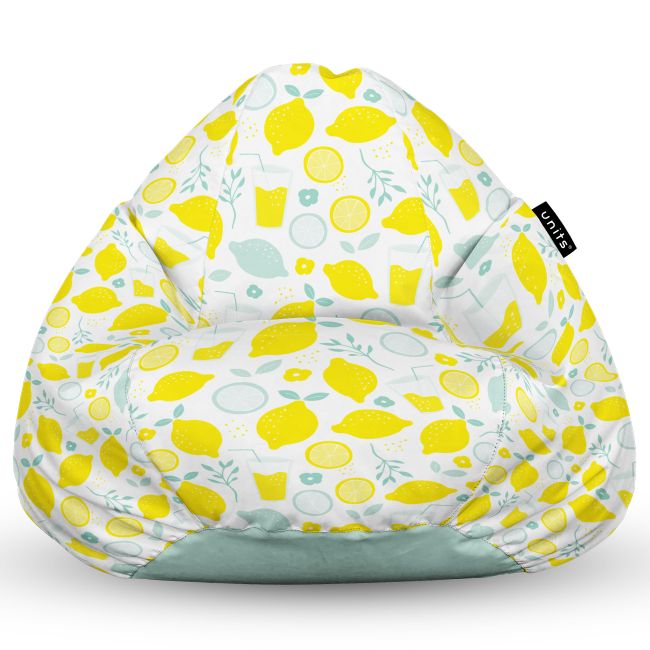 Fotoliu Units Puf Bean Bag tip para L, impermeabil, indoor/outdoor, sac interior, cu maner, 80 x 80 x 60 cm, lamai BEANUNB-PR-L-EXT-028