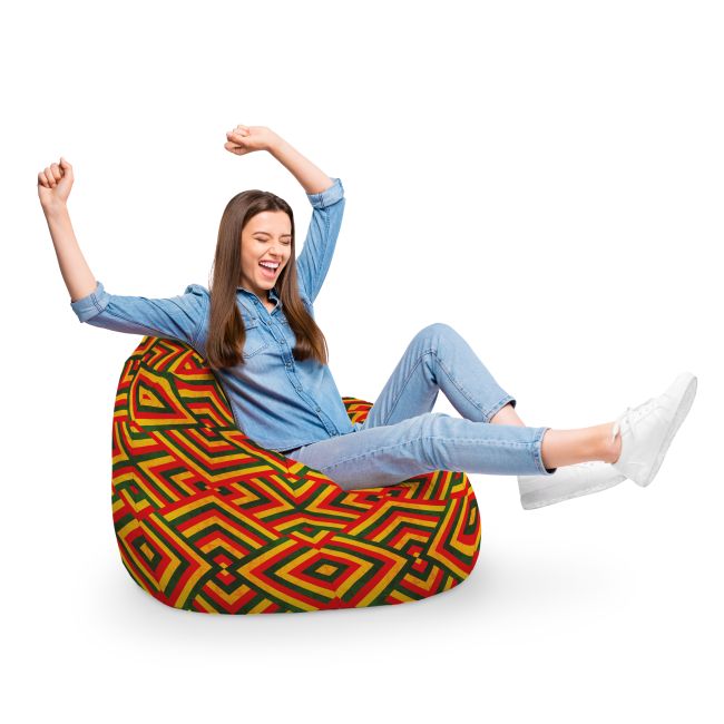 Fotoliu Units Puf Bean Bag tip para XL, impermeabil, indoor/outdoor, sac interior, cu maner, 90 x 85 x 65 cm, zion BEANUNB-PR-XL-EXT-016