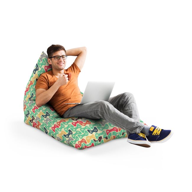 Fotoliu Units Puf Bean Bag tip Lounge, impermeabil, indoor/outdoor, sac interior, cu maner, 155 x 83 x 65 cm, controllers BEANUNB-LGA-L-EXT-122