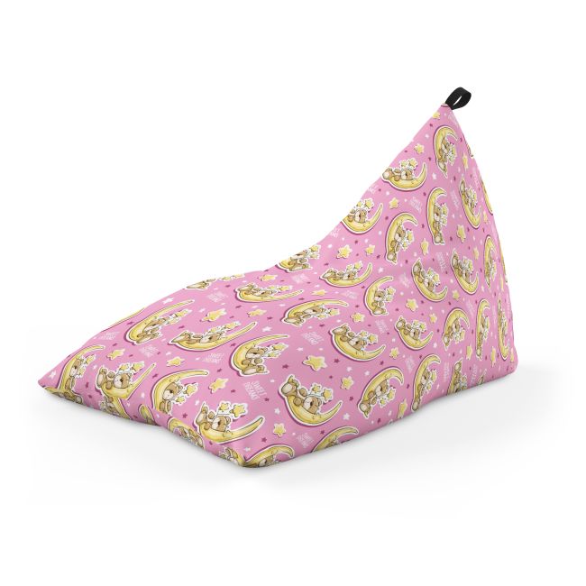 Fotoliu Units Puf Bean Bag tip Lounge, impermeabil, indoor/outdoor, sac interior, cu maner, 155 x 83 x 65 cm, sweet dreams teddy bear BEANUNB-LGA-L-EXT-140