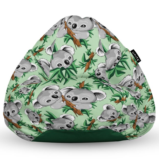 Fotoliu Units Puf Bean Bag tip para XL, impermeabil, indoor/outdoor, sac interior, cu maner, 90 x 85 x 65 cm, koala BEANUNB-PR-XL-EXT-138