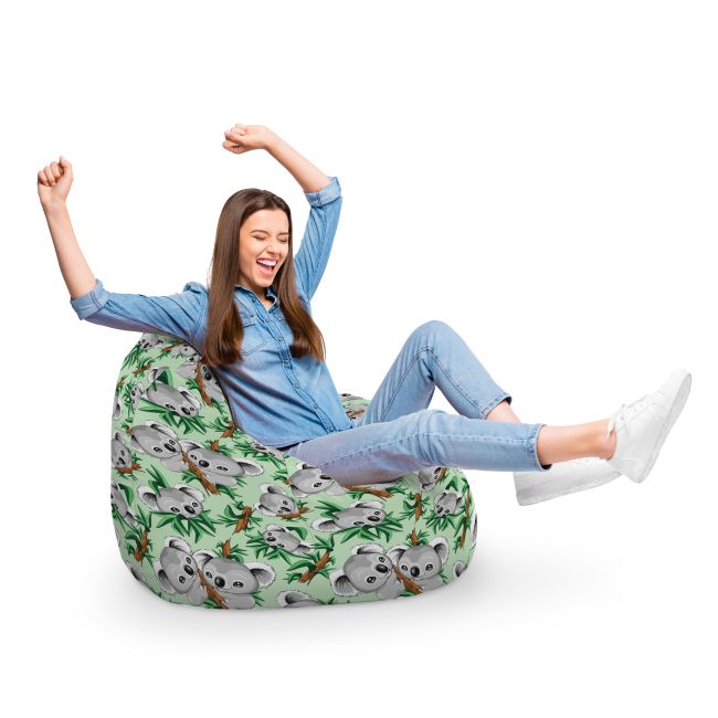 Fotoliu Units Puf Bean Bag tip para XL, impermeabil, indoor/outdoor, sac interior, cu maner, 90 x 85 x 65 cm, koala BEANUNB-PR-XL-EXT-138