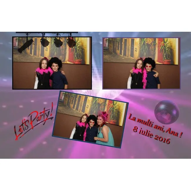 Inchiriere Photo Booth Pachetul Standard - 4 ore