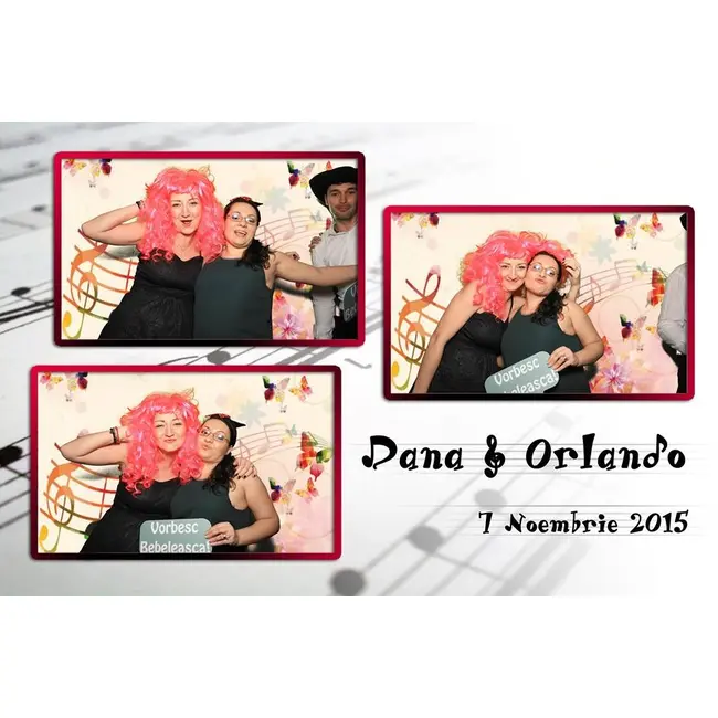 Inchiriere Photo Booth Pachetul Standard - 4 ore