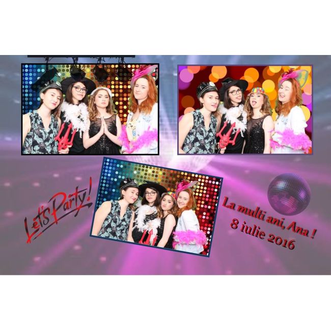 Inchiriere Photo Booth Pachetul Standard - 4 ore