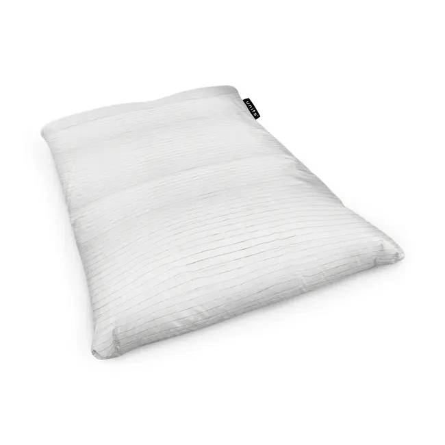 Fotoliu Units Puf Bean Bag tip Perna, impermeabil, indoor/outdoor, sac interior, 115 x 150 x 25 cm, lemn alb BEANUNB-PL-L-EXT-003