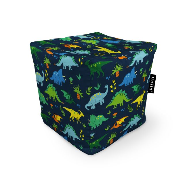 Fotoliu Units Puf Bean Bag tip cub, impermeabil, dinozauri BEANUNB-CU-045-056