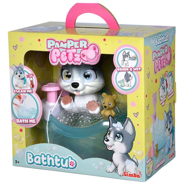 Jucarie simba caine pamper petz bathtub cu accesorii hubs105953560