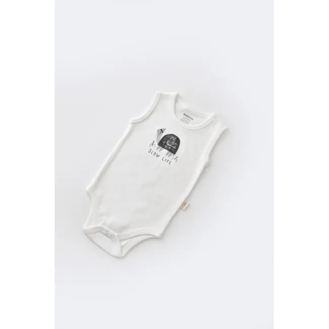 Set Broscuta cu salopeta si body din 80%bumbac organic si 20% poliester - Antracit, Baby Cosy (Marime: 6-9 luni) JEMBC-CSYK6020-6
