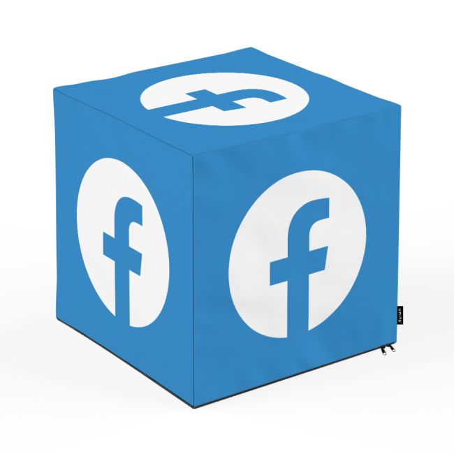Taburet Units, cub, Social Media 2, 45 x 45 x 45 cm BEANUN-CU-045-V5