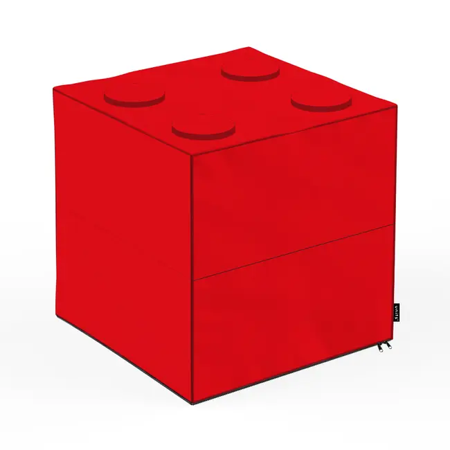 Taburet Units, cub, lego, 45 x 45 x 45 cm BEANUN-CU-045-V3