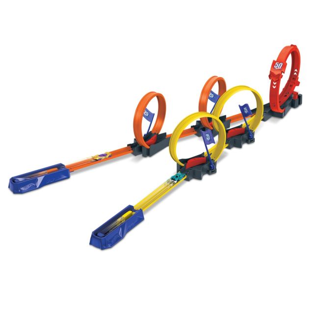 HOT WHEELS ACTION PISTA BUCLELOR DUBLE VIVMTHDR83