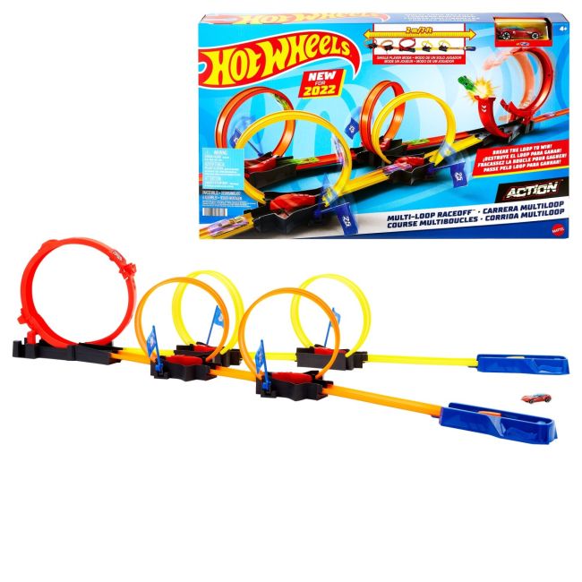 HOT WHEELS ACTION PISTA BUCLELOR DUBLE VIVMTHDR83