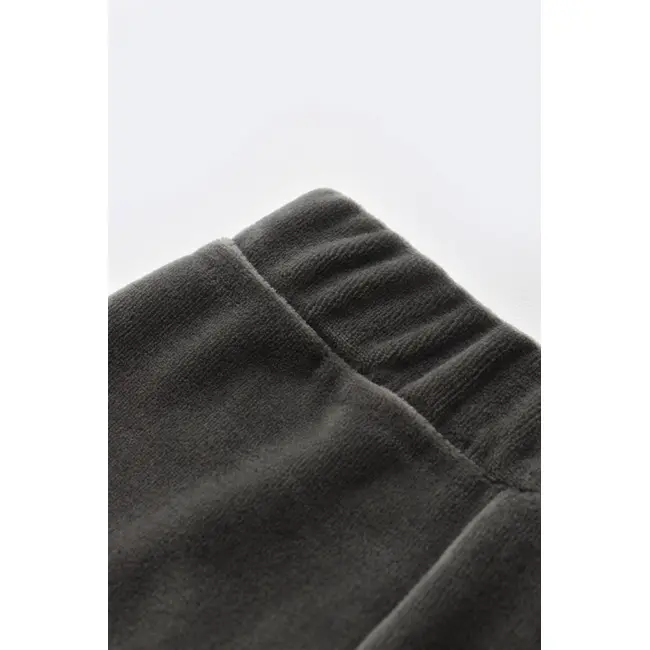 Set 3 piese Broscuta cu body, pantalonasi si vestuta din 80%bumbac organic si 20% poliester - Antracit, Baby Cosy (Marime: 12-18 Luni) JEMBC-CSYK6024-12