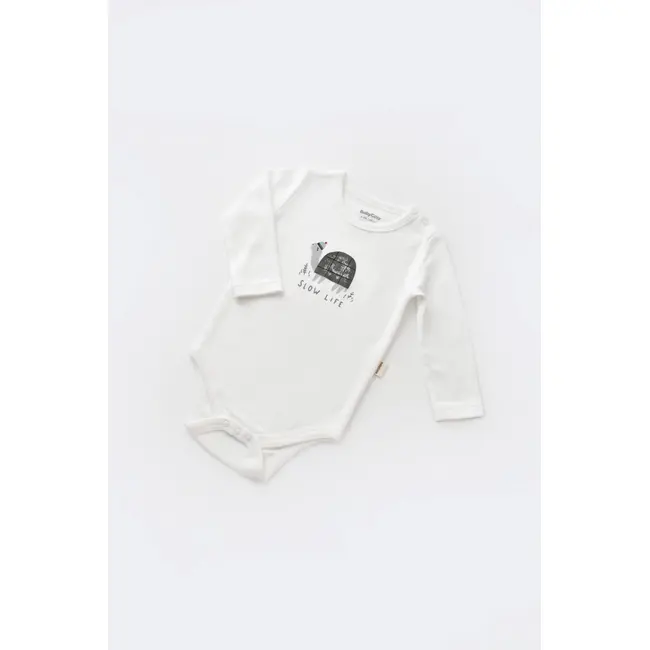 Set 3 piese Broscuta cu body, pantalonasi si vestuta din 80%bumbac organic si 20% poliester - Antracit, Baby Cosy (Marime: 12-18 Luni) JEMBC-CSYK6024-12