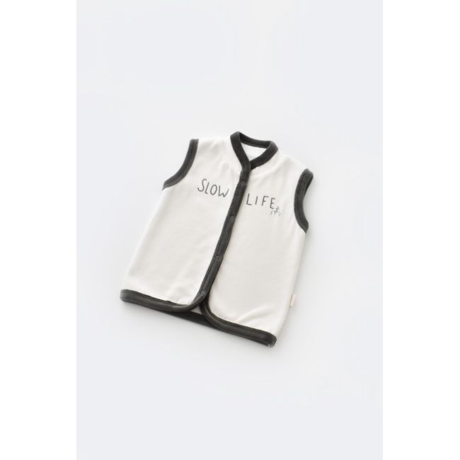 Set 3 piese Broscuta cu body, pantalonasi si vestuta din 80%bumbac organic si 20% poliester - Antracit, Baby Cosy (Marime: 3-6 Luni) JEMBC-CSYK6024-3