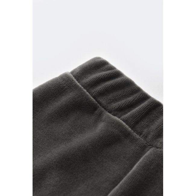 Set 3 piese Broscuta cu body, pantalonasi si vestuta din 80%bumbac organic si 20% poliester - Antracit, Baby Cosy (Marime: 3-6 Luni) JEMBC-CSYK6024-3
