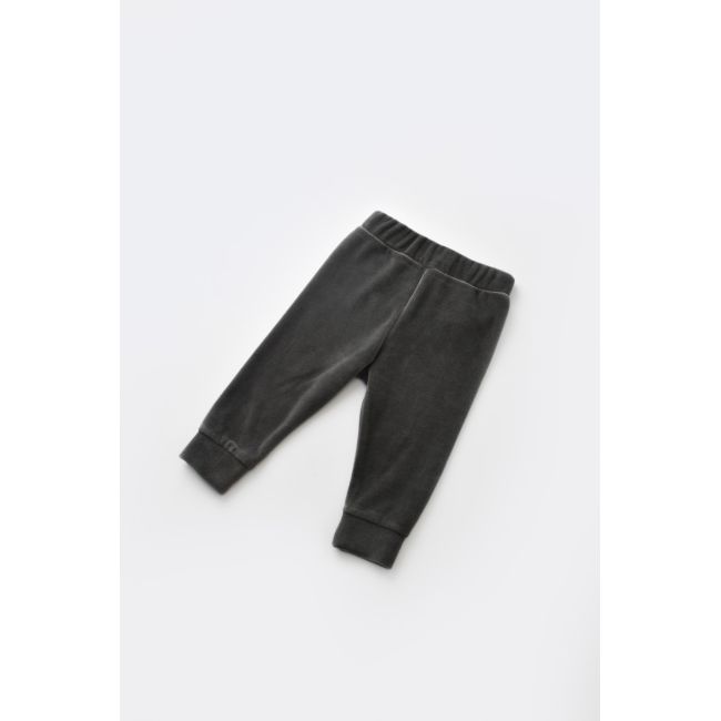 Set 3 piese Broscuta cu body, pantalonasi si vestuta din 80%bumbac organic si 20% poliester - Antracit, Baby Cosy (Marime: 9-12 luni) JEMBC-CSYK6024-9