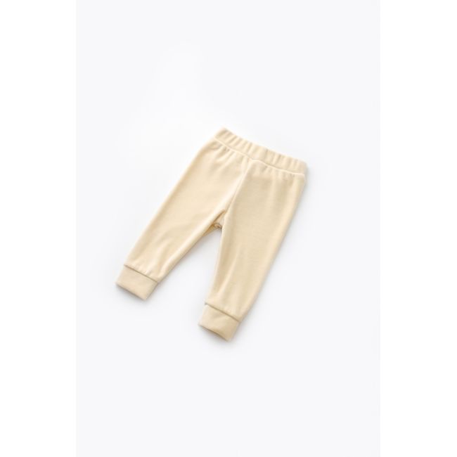 Set 3 piese Broscuta cu body, pantalonasi si vestuta din 80%bumbac organic si 20% poliester - Crem, Baby Cosy (Marime: 18-24 Luni) JEMBC-CSYK6023-18