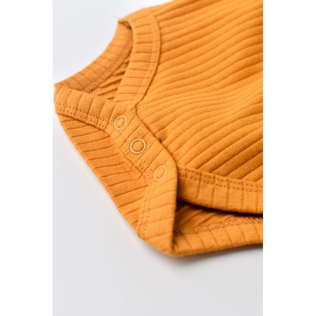 Body Bebe Unisex cu maneca lunga din 95% bumbac organic cu 5% elastan - Sofran, Baby Cosy (Marime: 6-9 luni) JEMBC-CSYR4308-6