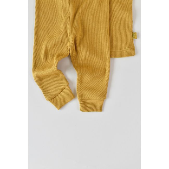 Set 3 piese: bluzita cu maneca lunga, panataloni lungi si caciulita din bumbac organic si modal - Sofran, Baby Cosy (Marime: 18-24 Luni) JEMBC-CSYM21505-18