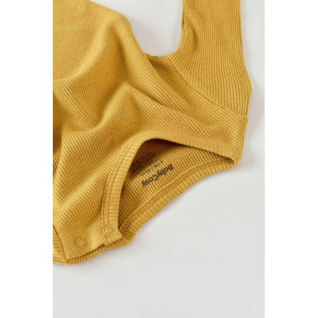 Set 3 piese: body cu maneca lunga, panataloni lungi si caciulita din bumbac organic si modal - Sofran, Baby Cosy (Marime: 12-18 Luni) JEMBC-CSYM22505-12