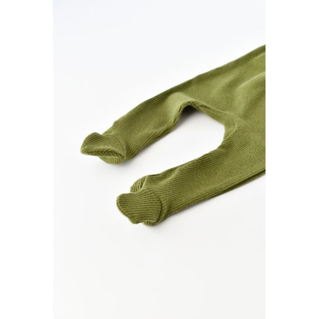 Set 4 piese: bluza, pantaloni, caciulita si manusi din bumbac organic si modal - Verde, Baby Cosy (Marime: 0-3 Luni) JEMBC-CSYM24511-0