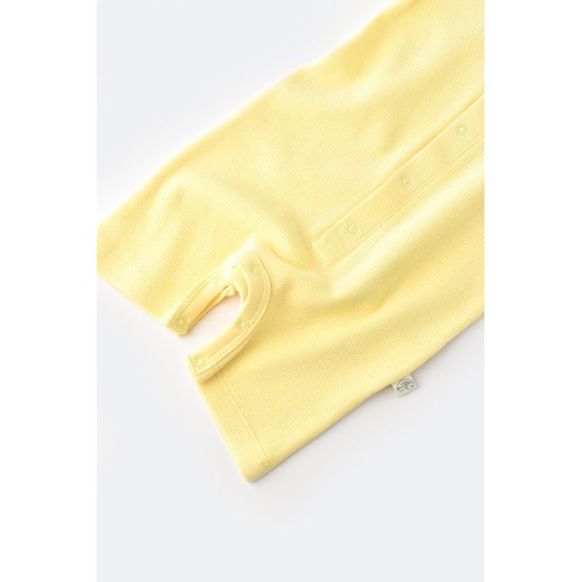 Salopeta cu panataloni scurti - 100% bumbac organic - Galben, Baby Cosy (Marime: 18-24 Luni) JEMBC-CSYW1016-18