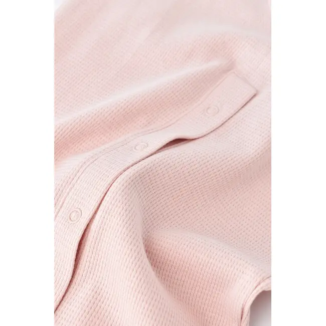 Salopeta cu panataloni scurti - 100% bumbac organic - Roz, Baby Cosy (Marime: 18-24 Luni) JEMBC-CSYW1017-18