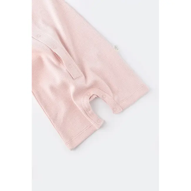 Salopeta cu panataloni scurti - 100% bumbac organic - Roz, Baby Cosy (Marime: 18-24 Luni) JEMBC-CSYW1017-18