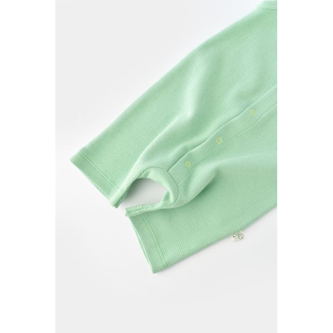 Salopeta fara maneci si panataloni scurti - 100% bumbac organic - Mint, Baby Cosy (Marime: 6-9 luni) JEMBC-CSYW1007-6