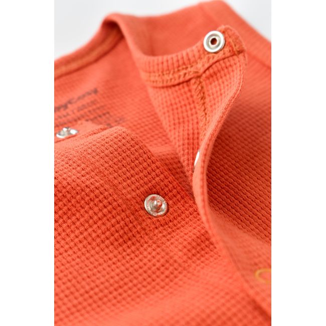 Salopeta fara maneci si panataloni scurti - 100% bumbac organic - Scortisoara, Baby Cosy (Marime: 6-9 luni) JEMBC-CSYW1009-6