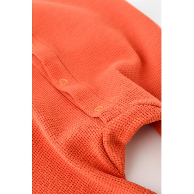 Salopeta fara maneci si panataloni scurti - 100% bumbac organic - Scortisoara, Baby Cosy (Marime: 6-9 luni) JEMBC-CSYW1009-6