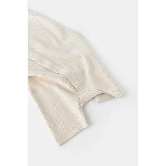 Salopeta fara maneci si panataloni scurti - 100% bumbac organic - Stone, Baby Cosy (Marime: 18-24 Luni) JEMBC-CSYW1006-18