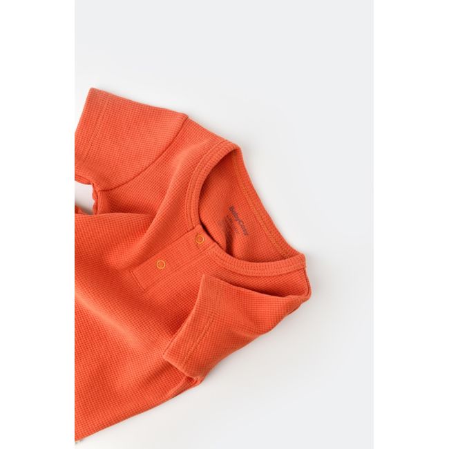 Set tricou cu panataloni scurti - 100% bumbac organic - Scortisoara, Baby Cosy (Marime: 6-9 luni) JEMBC-CSYW1021-6