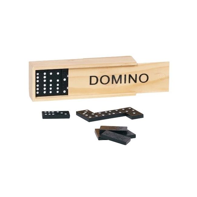 Domino mini in cutie de lemn - okegoki15449