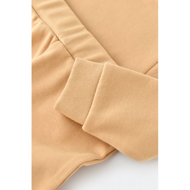 Set bluzita cu maneca lunga si panataloni lungi - bumbac organic 100% - Mustar, Baby Cosy (Marime: 18-24 Luni) JEMBC-CSY3030-18