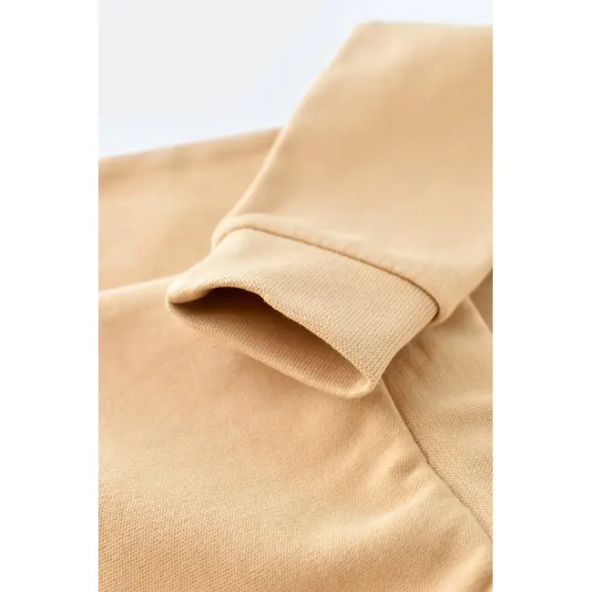 Set bluzita cu maneca lunga si panataloni lungi - bumbac organic 100% - Mustar, Baby Cosy (Marime: 6-9 luni) JEMBC-CSY3030-6