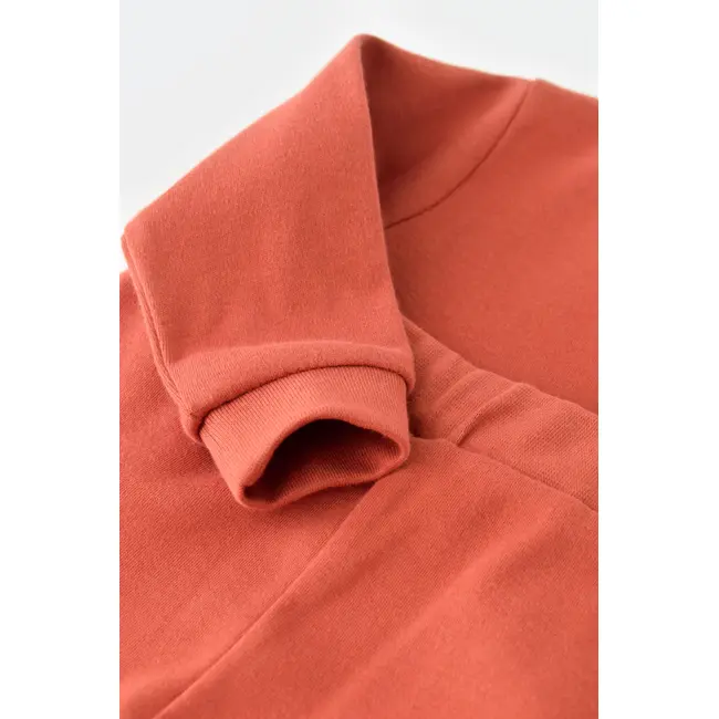 Set bluzita cu maneca lunga si panataloni lungi - bumbac organic 100% - Scortisoara, Baby Cosy (Marime: 18-24 Luni) JEMBC-CSY3029-18