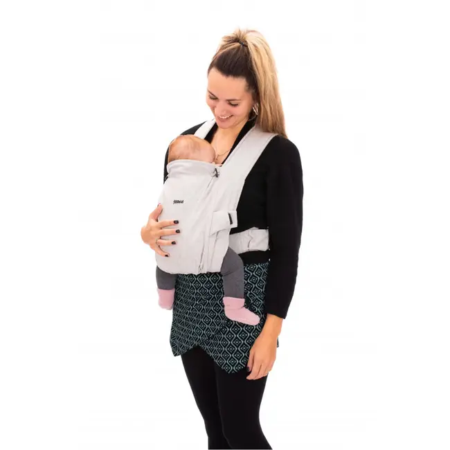 Marsupiu Natural 3.5-20 kg, grey melange Fillikid KRSMC02-17