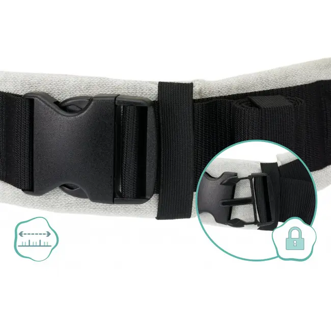 Marsupiu Natural 3.5-20 kg, grey melange Fillikid KRSMC02-17