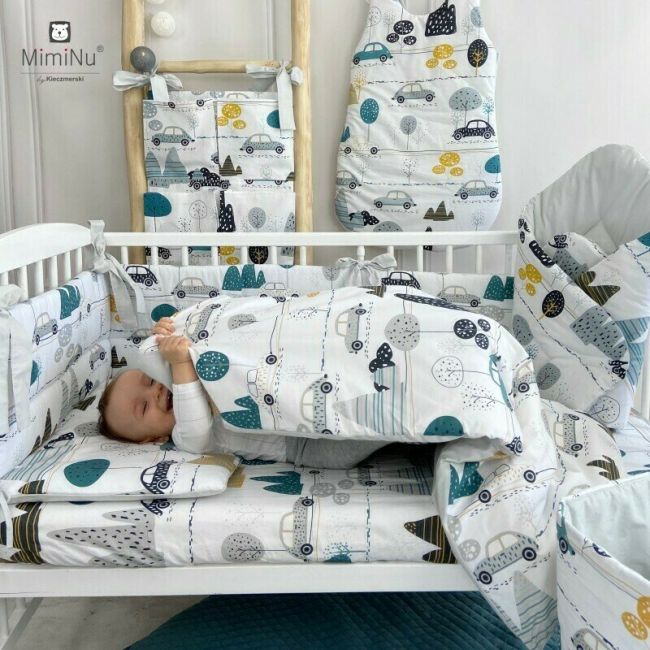 MimiNu - Sac de dormit pentru bebelusi, De iarna, Din bumbac, Cu fermoar lateral, Cu capse pe umar, 70 cm, 0 – 6 luni, 2.5 Tog, Childrens Journey Grey BYN6426972016995