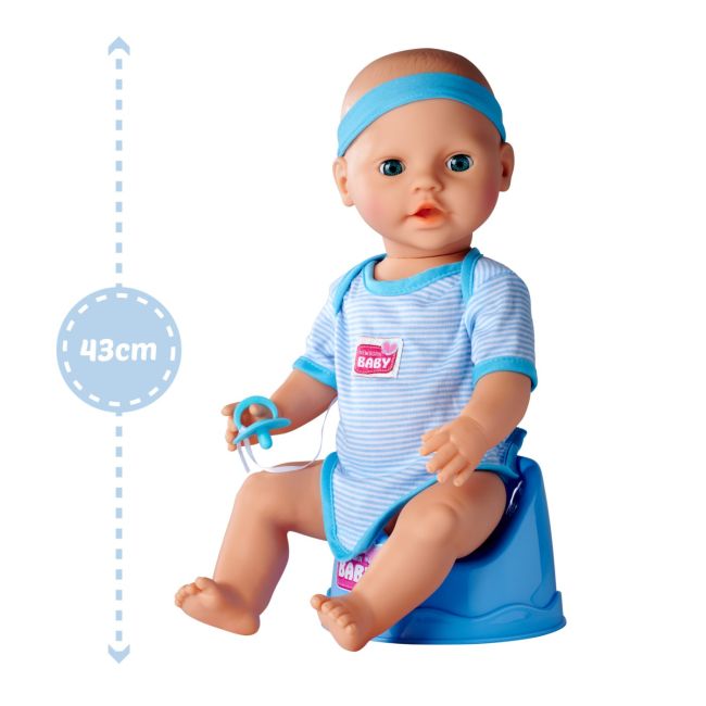NEW BORN BABY BEBELUS 43CM VIV105030044