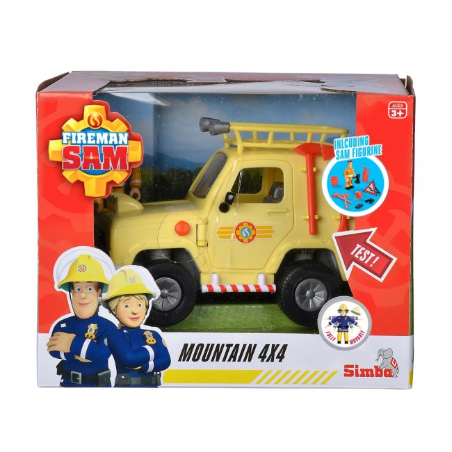 POMPIERUL SAM JEEP DE SALVARE CU FIGURINA SAM VIV109252511038