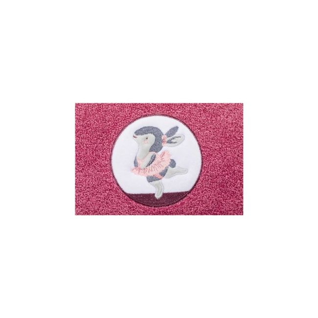Prosop brodat Bunny berry 2buc, 30x50 cm. Fillikid KRS1021-50