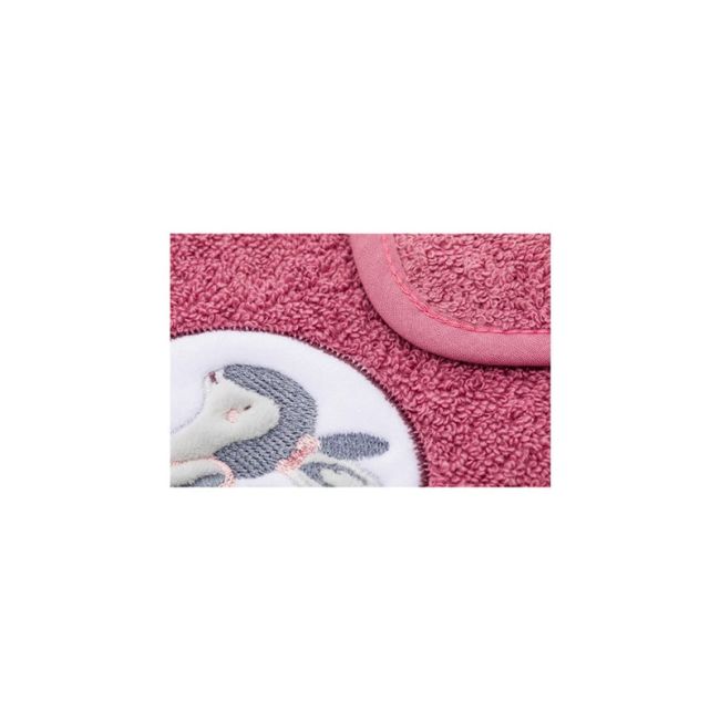 Prosop brodat Bunny berry 2buc, 30x50 cm. Fillikid KRS1021-50