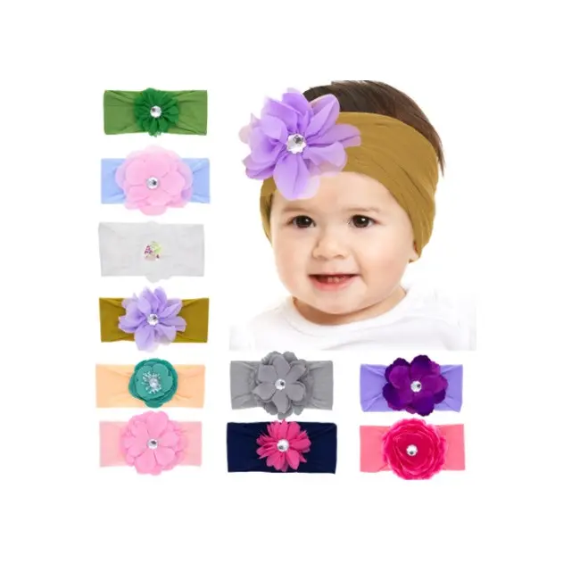 Bentita lata cu floare aplicata MDKT111-R26