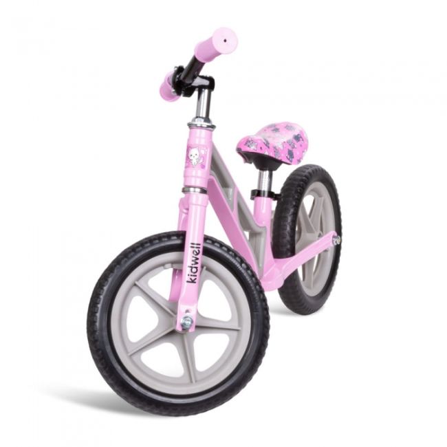 Bicicleta fara pedale cu cadru din magneziu kidwell comet - pink gray edeedirobicom01a3